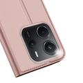Xiaomi Redmi Note 14 4G Dux Ducis Skin Pro Flip-deksel - Rosa