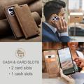 Xiaomi Redmi Note 14 Pro 4G Caseme 013 Series Lommebok-deksel - Brun