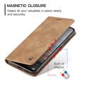 Xiaomi Redmi Note 14 Pro 4G Caseme 013 Series Lommebok-deksel - Brun
