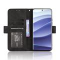 Xiaomi Redmi Note 14 Pro 5G/14 Pro+ 5G/Poco X7 Kortholder Lommebokveske - Svart