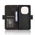 Xiaomi Redmi Note 14 Pro 5G/14 Pro+ 5G/Poco X7 Kortholder Lommebokveske - Svart