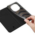 Xiaomi Redmi Note 14 Pro+ 5G Dux Ducis Skin Pro Flip-deksel - Svart