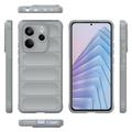 Xiaomi Redmi Note 14 5G Rugged TPU-deksel - Lysegrå