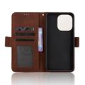 Xiaomi Redmi Note 17 Pro Kortholder Lommebokveske - brun