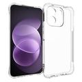 Xiaomi Redmi Note 17 Pro Max støtsikkert silikon-deksel - Gjennomsiktig