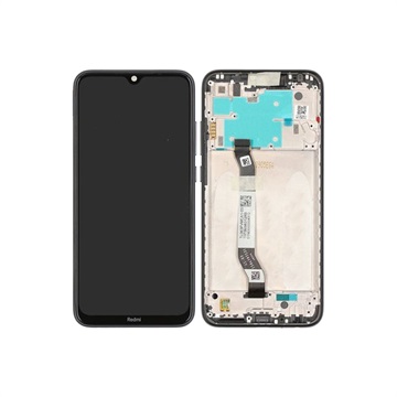 Xiaomi Redmi Note 8 Frontdeksel & LCD-skjerm 5600050C3J00 - Svart