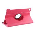 Xiaomi Redmi Pad 2 9.7 360 Rotary Folio-etui - Hot Pink
