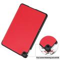 Xiaomi Redmi Pad 2 9.7 Tri-Fold Series Smart Folio-etui - rød