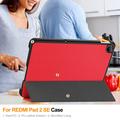 Xiaomi Redmi Pad 2 9.7 Tri-Fold Series Smart Folio-etui - rød