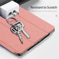 Xiaomi Redmi Pad 2 Dux Ducis Domo Tri-Fold Smart Folio-etui - Rosa