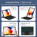 Xiaomi Redmi Pad 2 Pro Bluetooth-tastaturveske - svart