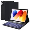 Xiaomi Redmi Pad 2 Pro/Poco Pad M1 Tech-Protect SmartCase Pen Bluetooth-tastaturveske - svart