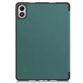 Xiaomi Redmi Pad 2 Pro/Poco Pad M1 Tri-Fold Series Smart Folio-etui - svartgrønn