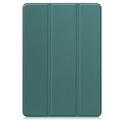 Xiaomi Redmi Pad 2 Pro/Poco Pad M1 Tri-Fold Series Smart Folio-etui - svartgrønn