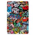 Xiaomi Redmi Pad 2 Pro/Poco Pad M1 Tri-Fold Series Smart Folio-etui - Graffiti