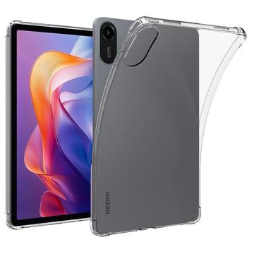 Xiaomi Redmi Pad 2 Støtsikkert TPU-deksel - Gjennomsiktig
