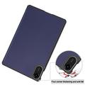Xiaomi Redmi Pad 2 Tri-Fold Series Smart Folio-etui - mørkeblå