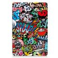 Xiaomi Redmi Pad 2 Tri-Fold Series Smart Folio-etui - Graffiti