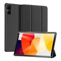 Xiaomi Redmi Pad SE Dux Ducis Domo Tri-Fold Smart Folio-etui - Svart