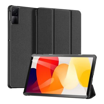 Xiaomi Redmi Pad SE Dux Ducis Domo Tri-Fold Smart Folio-etui - Svart