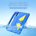 Xiaomi Redmi Pad SE Dux Ducis Puff EVA støtsikkert EVA-etui for barn med kickstand - Blå