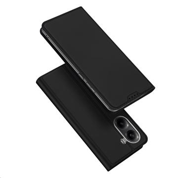 Xiaomi Redmi Turbo 4/Poco X7 Pro Dux Ducis Skin Pro Flip-deksel - Svart