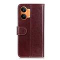 Xiaomi Redmi Turbo 5 Max/Poco X8 Pro Max Lommebokveske med Stativ - Brun
