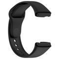 Xiaomi Redmi Watch 3 Lite/3 Active Myk silikonstropp - Svart