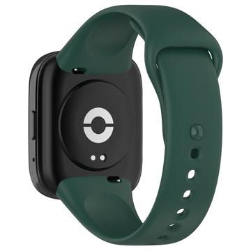 Xiaomi Redmi Watch 3 Lite/3 Active Myk silikonstropp - Mørkegrønn