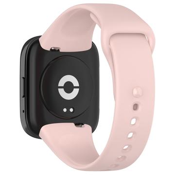 Xiaomi Redmi Watch 3 Lite/3 Active Myk silikonstropp - Rosa