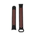 Xiaomi Smart Band 8/9 Beline Design Silikonrem - Rød / Svart