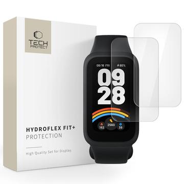 Xiaomi Smart Band 9 Active Tech-Protect Hydroflex Fit+ skjermbeskytter - 2 stk. - Klar