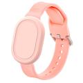 Xiaomi Tag beskyttende silikonrem - rosa