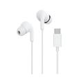 Xiaomi Type-C-øretelefoner med HD-mikrofon - hvit