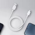 Xiaomi USB-A / USB-C-kabel - 3A, 1m, 60W - Hvit