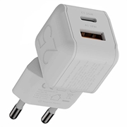 Xtorm NextGen GaN3 Ultra vegglader 25W - hvit