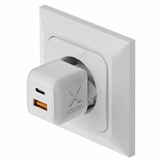 Xtorm NextGen GaN3 Ultra vegglader 25W - hvit