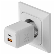 Xtorm NextGen GaN3 Ultra vegglader 70W - USB-C PD/USB-A - hvit