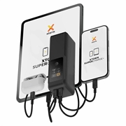 Xtorm NextGen6 27000mAh powerbank 70W - 2x USB-C/1x USB-A, USB-C-kabel - svart