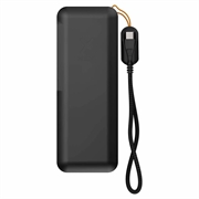 Xtorm NextGen6 27000mAh powerbank 70W - 2x USB-C/1x USB-A, USB-C-kabel - svart