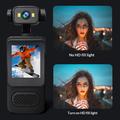Y2 Mini Action Camera med 1.54" LCD-skjerm og doble LED-lys - svart