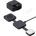 Y222 15W ultrakompakt 3-i-1 magnetisk MagSafe trådløs lader