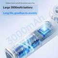 Y72 Bærbar kjølevifte med isdamp og smart skjerm - 3000mAh - Blå