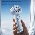 Y72 bærbar kjølevifte med isdamp og smart skjerm - 3000mAh - hvit