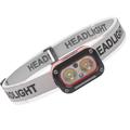 YD-08 Oppladbar LED-hodelykt med bevegelsessensor