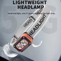 YD-08 Oppladbar LED-hodelykt med bevegelsessensor