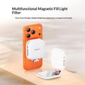 YESIDO DH18 4-i-1 magnetisk LED-fylllys - hvit