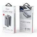 YESIDO YP48 Kompakt størrelse 10000mAh Power Bank bærbar lader med iOS + Type-C-kabel
