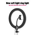 YINGNUOST 26cm LED Ring Light ABS + PC Fill Light med 1.6m stativ for TikTok YouTube Video Selfie Makeup