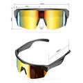 YJ006 2-i-1 Bluetooth Smartbriller / Sykkellydsolbriller - Svart / oransje